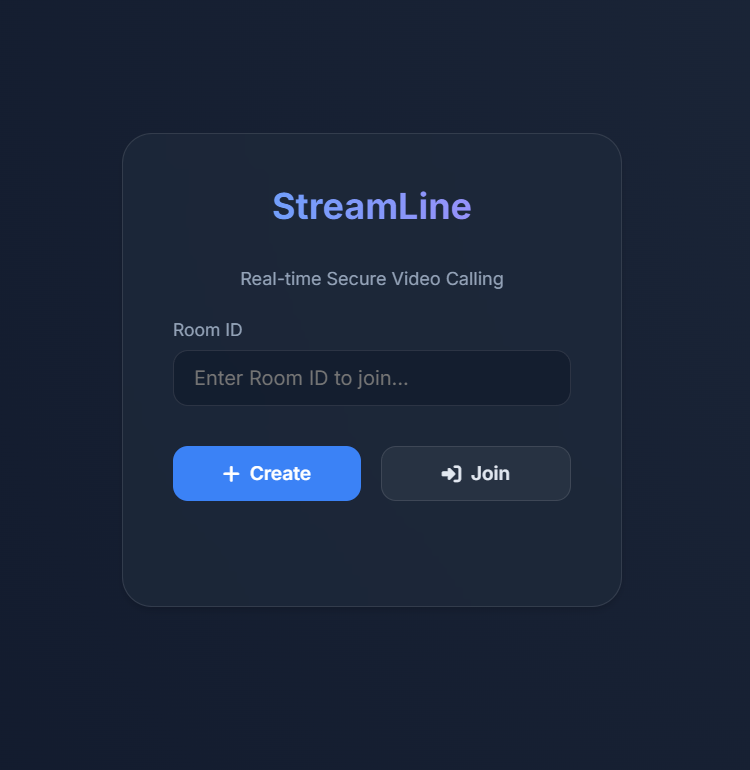 StreamLine - Video Call